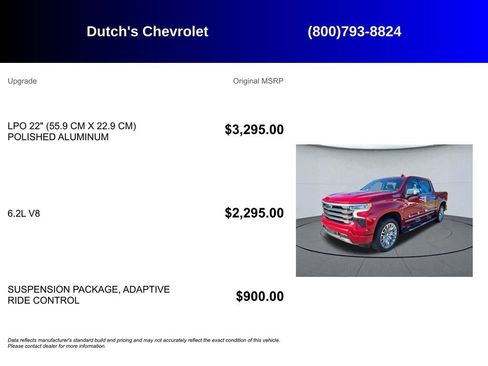 Used 2024 Chevrolet Silverado 1500 High Country AWD/4WD image 6