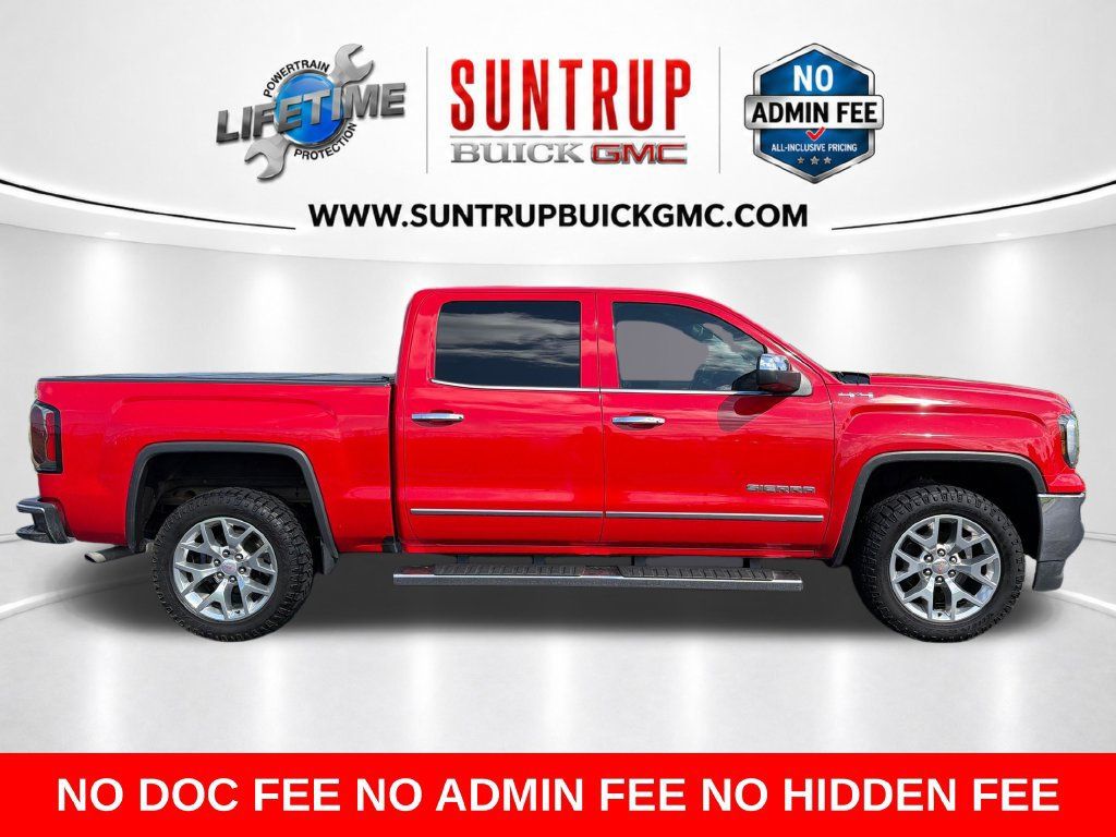 Used 2018 GMC Sierra 1500 SLT w/ SLT Premium Package AWD/4WD image 8