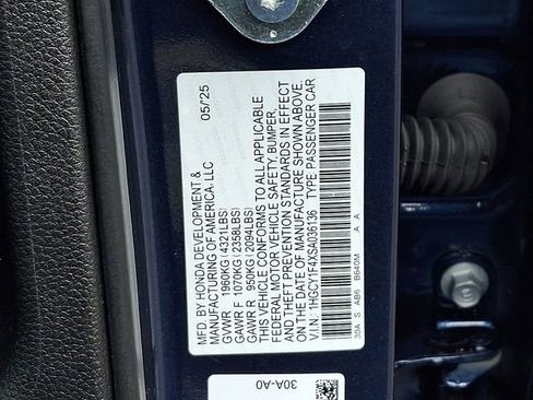 Used 2025 Honda Accord SE image 28