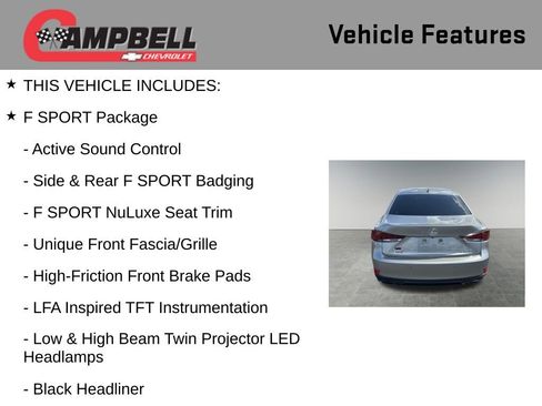 Used 2020 Lexus IS 300 F Sport image 5