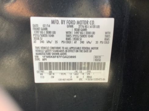 Used 2015 Ford Explorer Limited w/ Equipment Group 301A AWD/4WD image 28