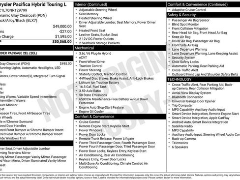 Used 2022 Chrysler Pacifica Touring-L FWD image 10