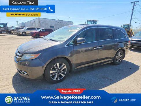 Used 2014 Honda Odyssey Touring Elite image 1