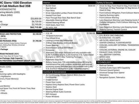 Certified 2025 GMC Sierra 1500 Elevation AWD/4WD image 36