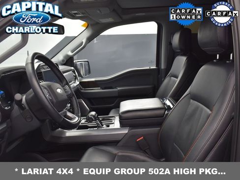 Used 2022 Ford F150 Lariat w/ Equipment Group 502A High image 9