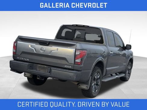 Used 2021 Nissan Titan Platinum Reserve w/ Moonroof Package AWD/4WD image 3