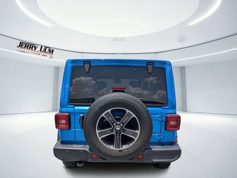 Used 2023 Jeep Wrangler Unlimited Sahara w/ LED Lighting Group AWD/4WD image 4