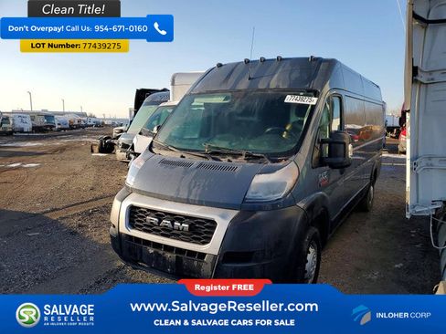 Used 2020 RAM ProMaster 3500 FWD image 1