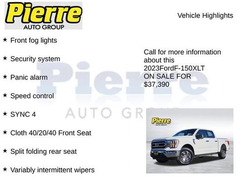 Used 2023 Ford F150 XLT w/ Equipment Group 302A High image 22