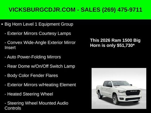 New 2026 RAM 1500 Big Horn image 16