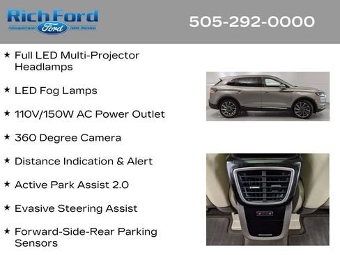 Used 2023 Lincoln Nautilus Reserve w/ Equipment Group 202A AWD/4WD image 28
