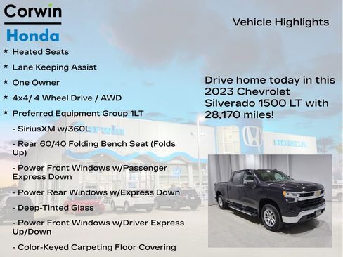 Used 2023 Chevrolet Silverado 1500 LT image 7