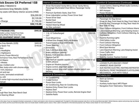 New 2026 Buick Encore GX Preferred w/ Comfort Package image 4