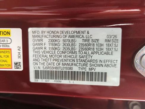 New 2026 Honda CR-V Sport-L image 17