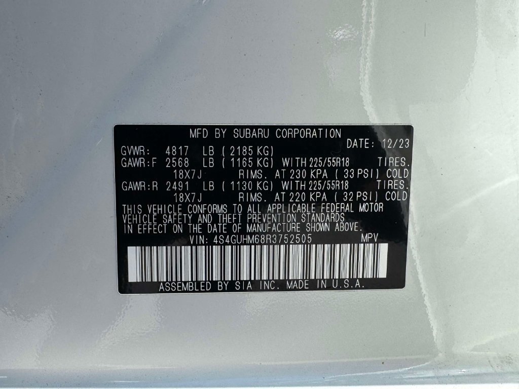 Used 2024 Subaru Crosstrek 2.5i Limited AWD/4WD image 33