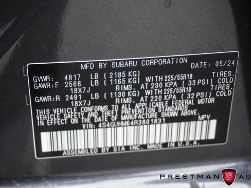 Used 2024 Subaru Crosstrek 2.5i Limited w/ Crosstrek Mirror Package image 22