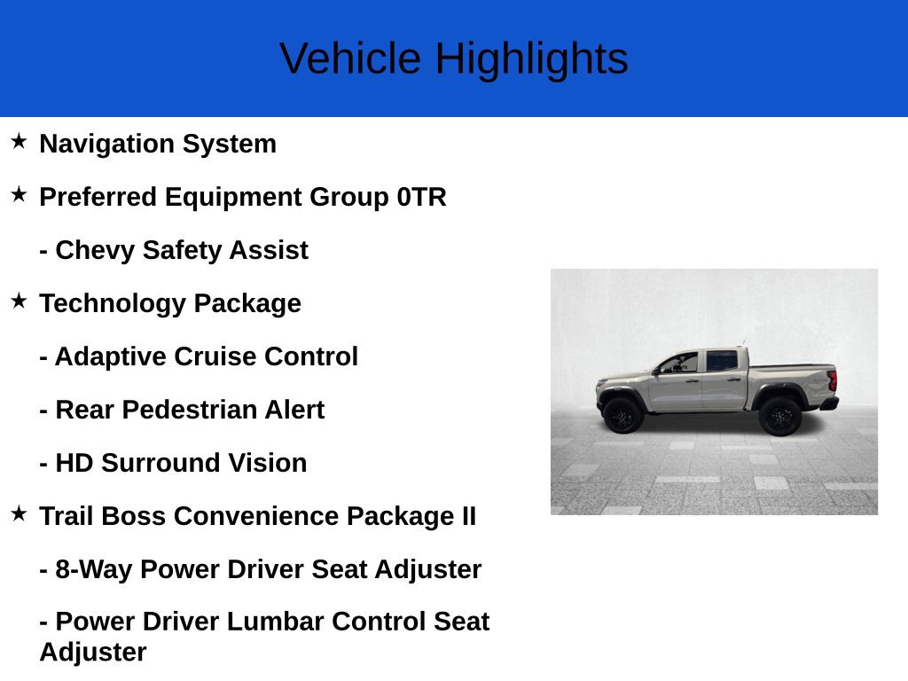 New 2026 Chevrolet Colorado Trail Boss AWD/4WD image 2