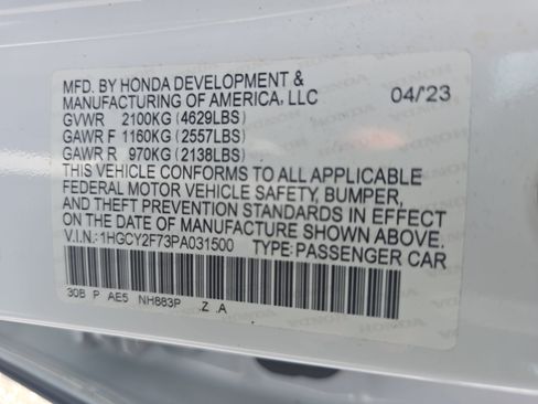 Used 2023 Honda Accord Sport image 34
