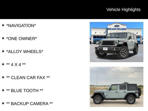 Used 2024 Jeep Wrangler Unlimited Rubicon AWD/4WD image 4