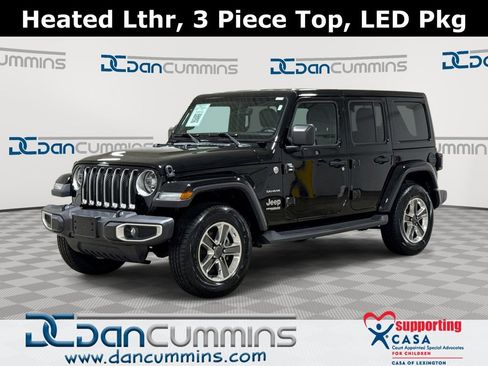 Used 2020 Jeep Wrangler Unlimited Sahara AWD/4WD image 1