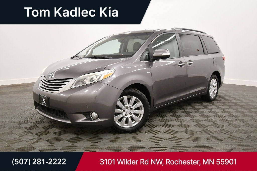 Used 2017 Toyota Sienna Limited Premium w/ Cargo Management Package AWD/4WD image 1