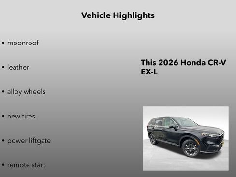 New 2026 Honda CR-V EX-L image 15