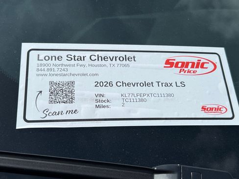 New 2026 Chevrolet Trax LS w/ LS Convenience Package FWD image 32