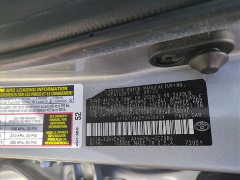Used 2023 Toyota Camry SE FWD image 23