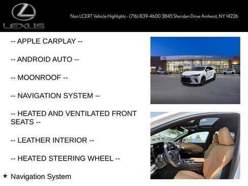 Used 2026 Lexus RX 350 Premium w/ All Season Protection Package AWD/4WD image 7