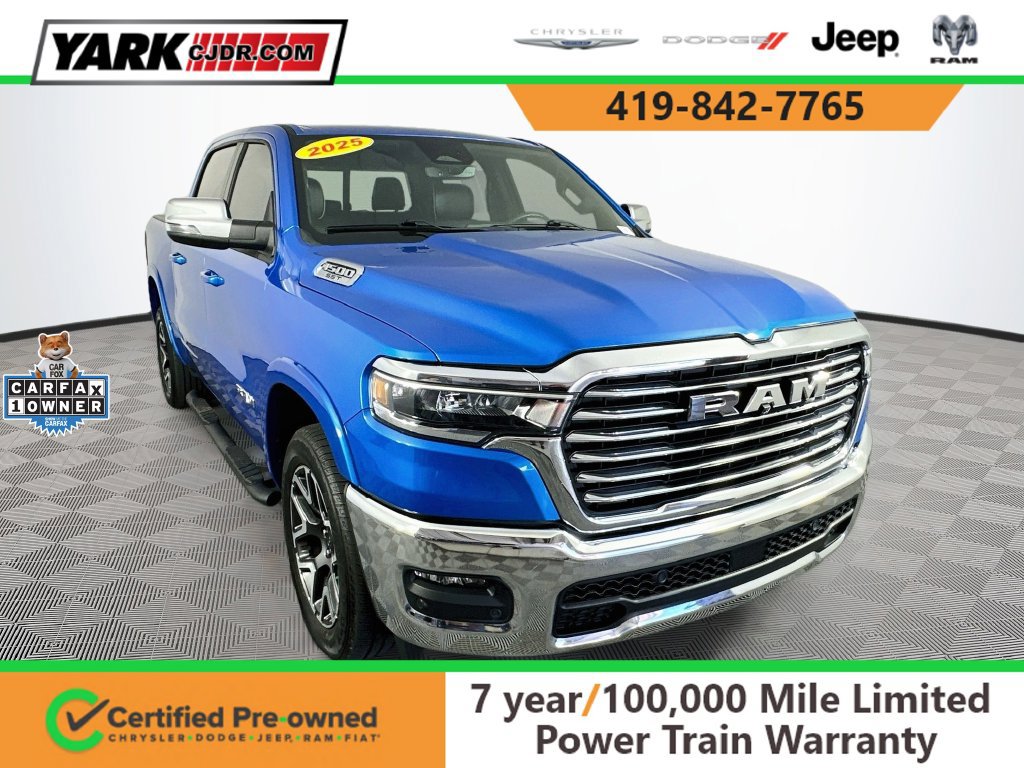 Certified 2025 RAM 1500 Laramie AWD/4WD 360° Tour