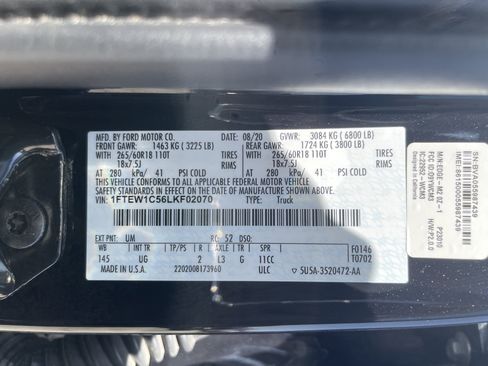 Used 2020 Ford F150 XLT w/ Equipment Group 302A Luxury RWD image 5