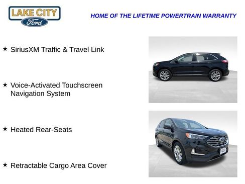Used 2019 Ford Edge Titanium w/ Equipment Group 301A AWD/4WD image 21