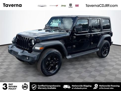 Used 2021 Jeep Wrangler Unlimited Sport image 1