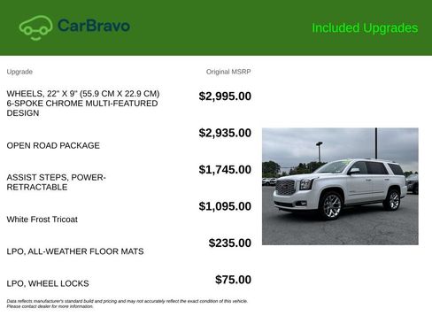 Used 2020 GMC Yukon Denali w/ Open Road Package AWD/4WD image 9