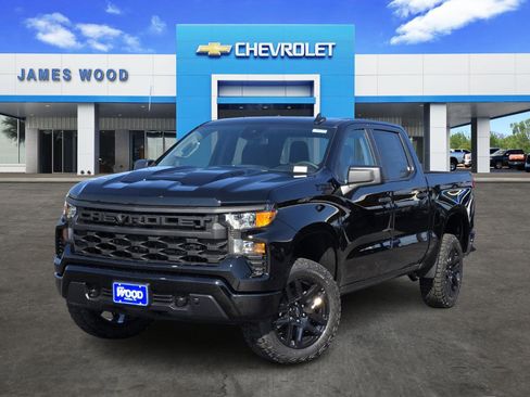 New 2026 Chevrolet Silverado 1500 Custom Trail Boss w/ Midnight Edition image 1