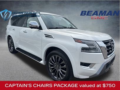 Used 2023 Nissan Armada Platinum w/ Captain's Chairs Package