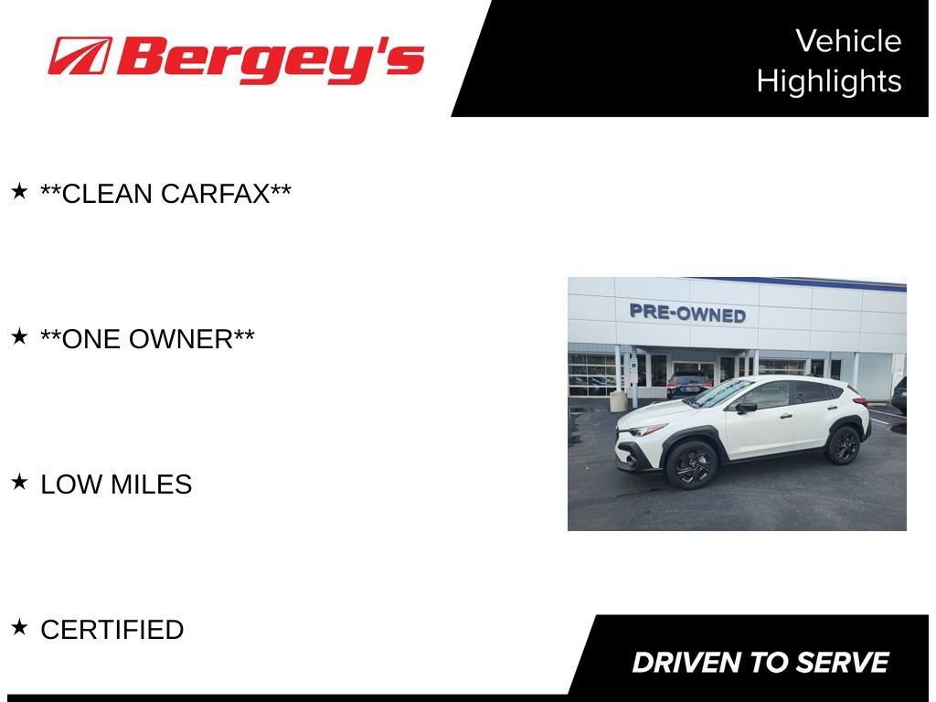 Certified 2025 Subaru Crosstrek 2.0i AWD/4WD image 4