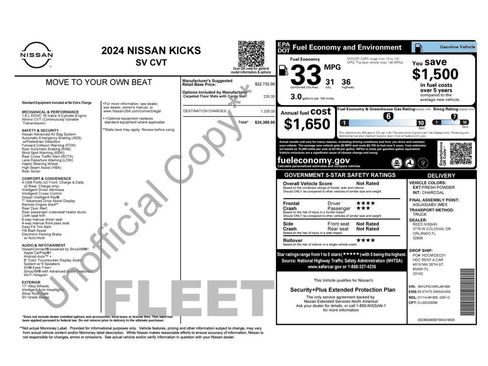 Used 2024 Nissan Kicks SV FWD image 32