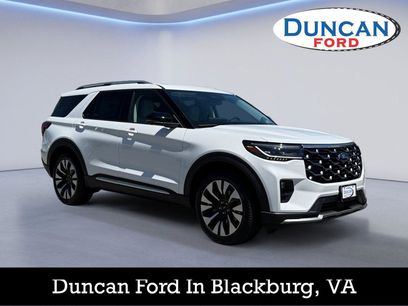 New 2026 Ford Explorer Platinum