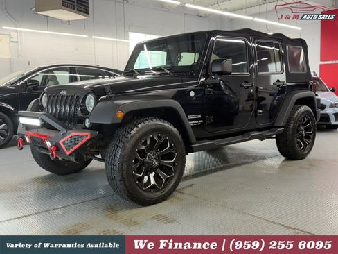 Used 2016 Jeep Wrangler Unlimited Sport w/ Quick Order Package 24S AWD/4WD image 1