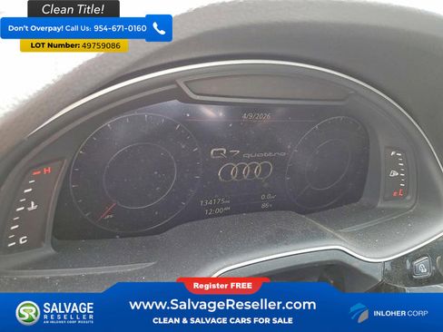 Used 2017 Audi Q7 3.0T Prestige w/ Prestige Package AWD/4WD image 12