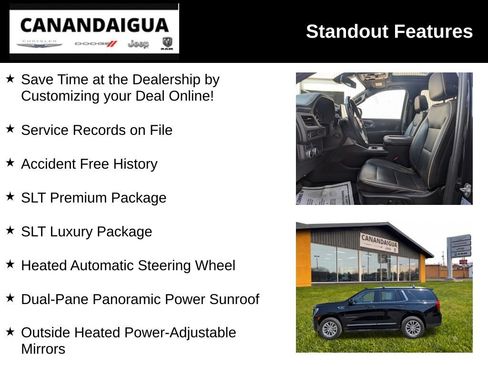 Used 2021 GMC Yukon SLT w/ SLT Premium Package AWD/4WD image 8