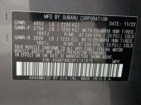 Used 2023 Subaru Outback Limited image 25