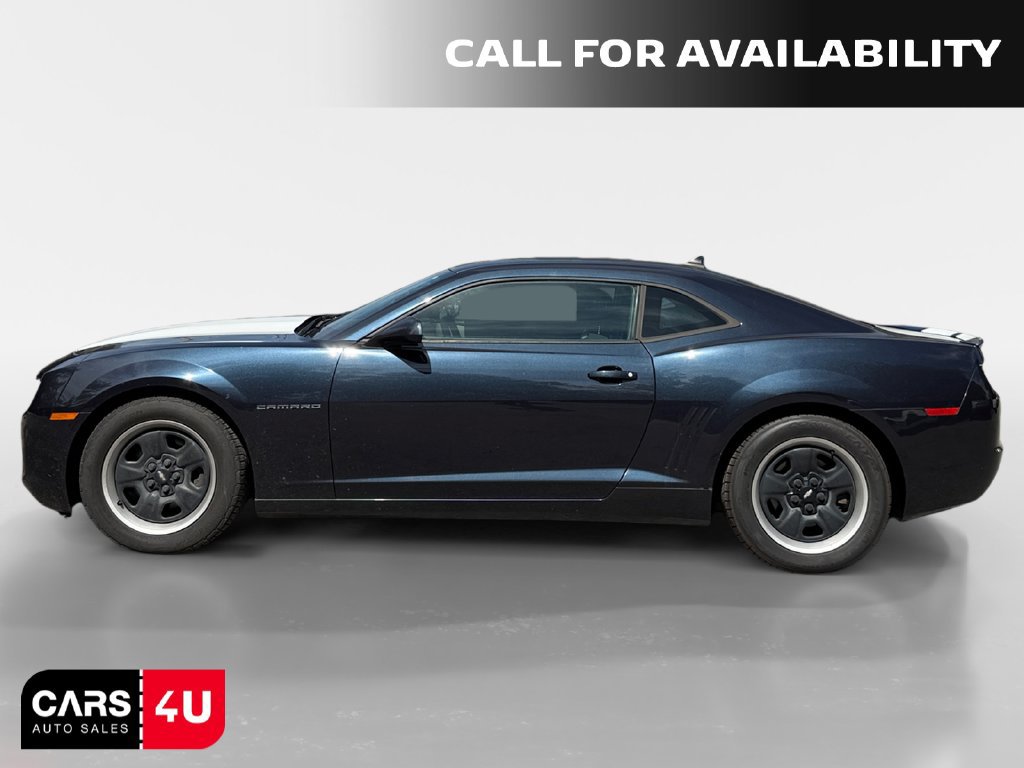 Used 2013 Chevrolet Camaro LS w/ White Rally Stripe Package RWD image 4