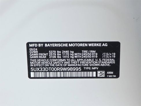 Used 2024 BMW X4 xDrive30i w/ Parking Assistance Package image 40