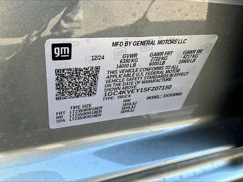 New 2025 Chevrolet Silverado 3500 High Country w/ High Country Premium Package image 13