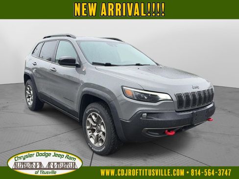Used 2022 Jeep Cherokee Trailhawk AWD/4WD image 1