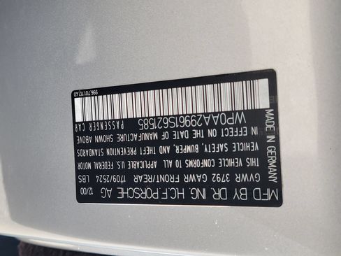 Used 2001 Porsche 911 Carrera RWD image 27