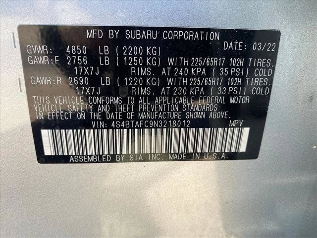Used 2022 Subaru Outback Premium AWD/4WD image 18