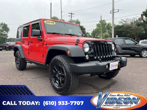 Used 2018 Jeep Wrangler Unlimited Sport AWD/4WD image 1